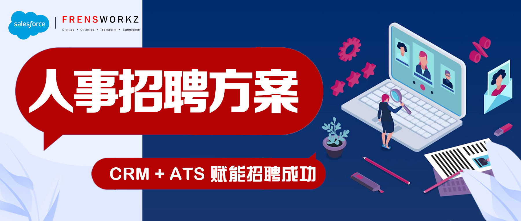 Salesforce CRM+ATS解決方案